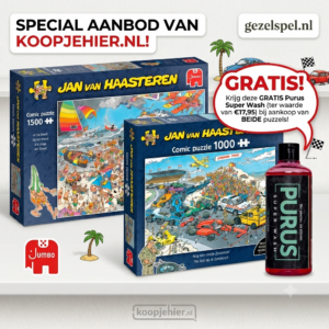 2x Jan van Haasteren + 1x Gratis autoshampoo